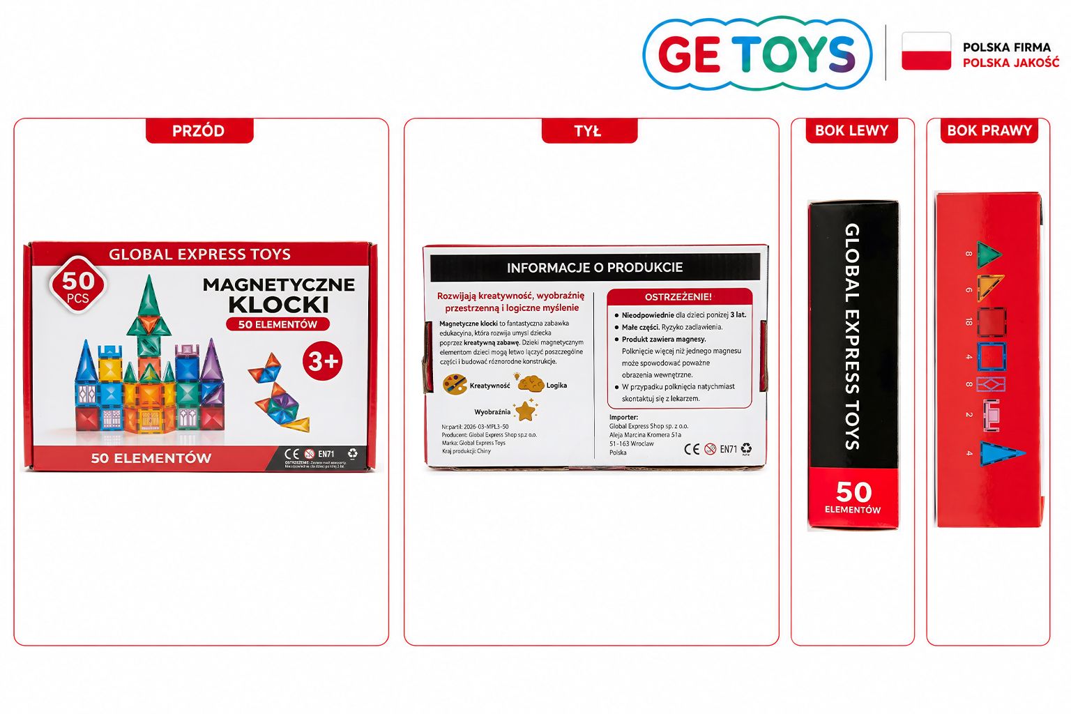 Zestawy GE TOYS